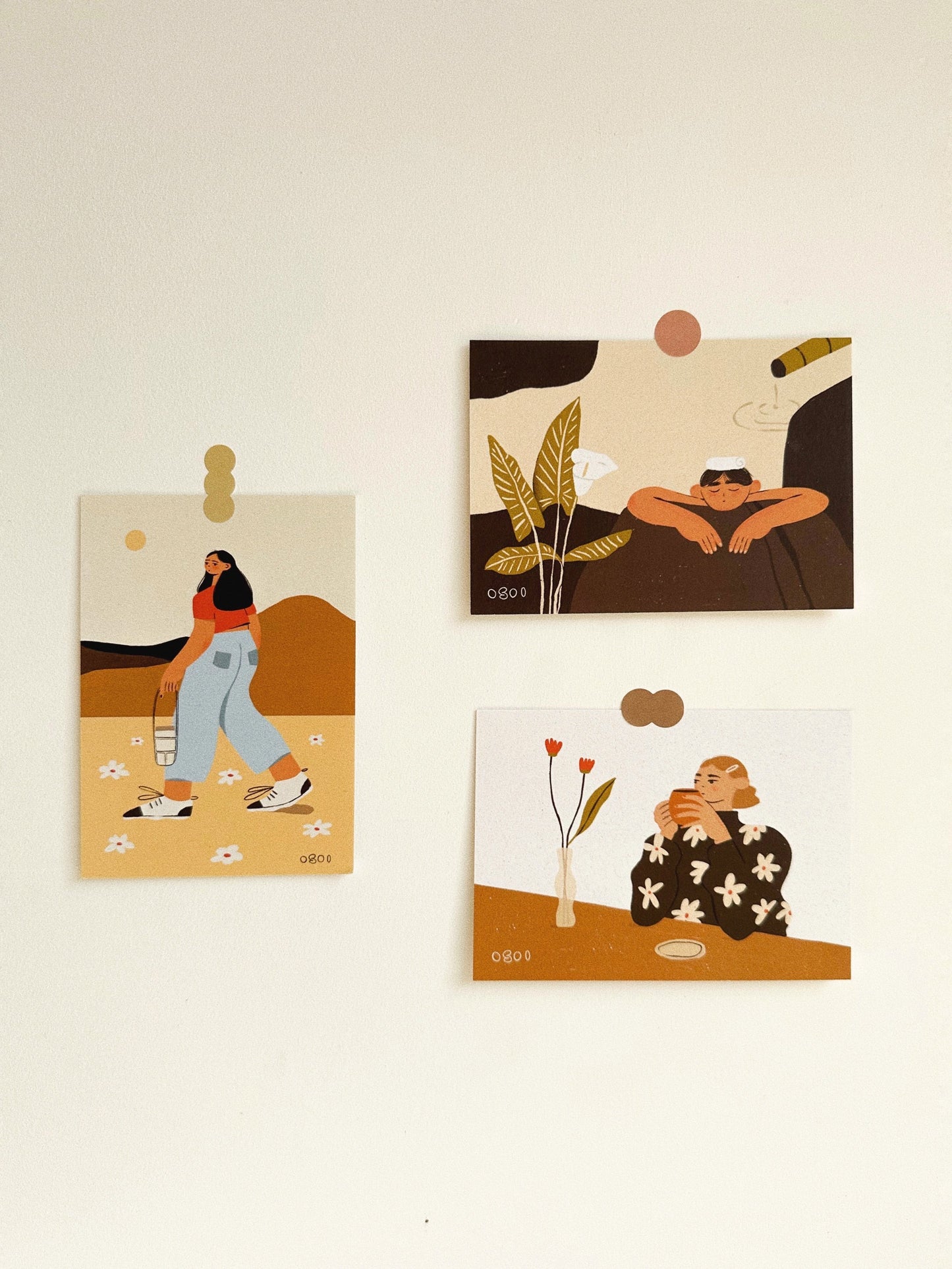 Onsen Postcard