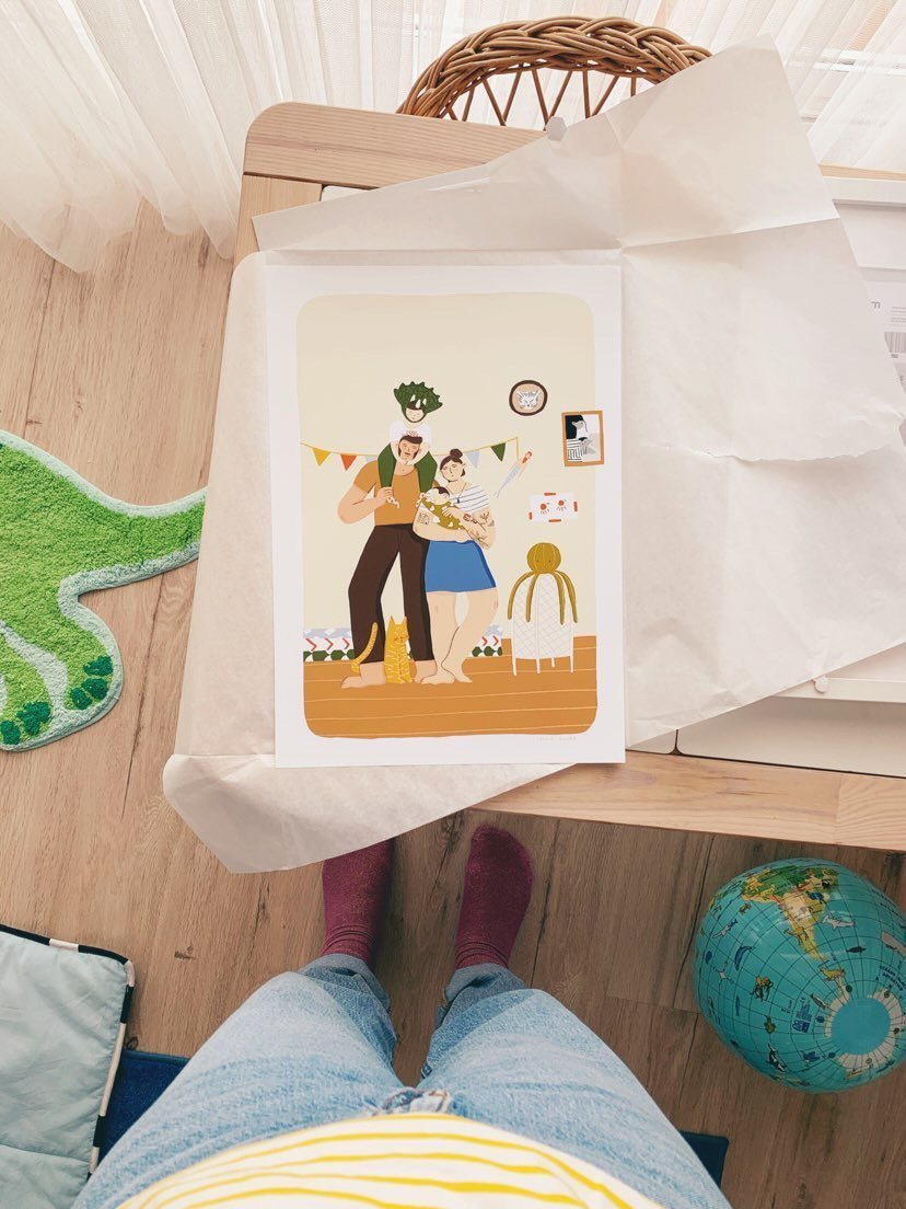 Personalised Family Portrait