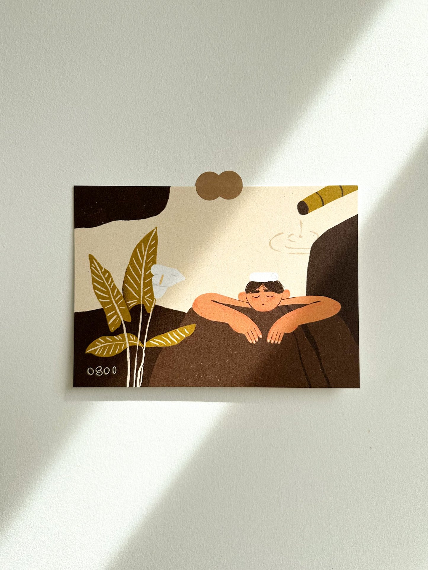 Onsen Postcard