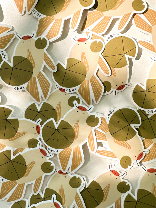 Koi Vinyl Sticker