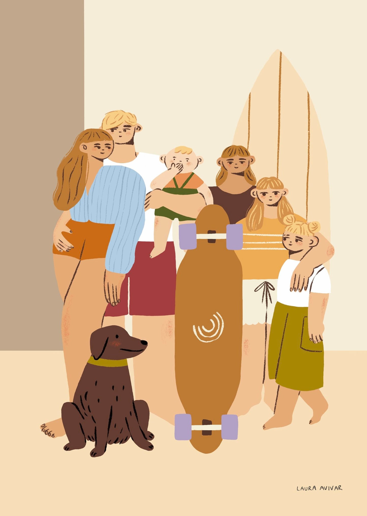 Personalised Family Portrait