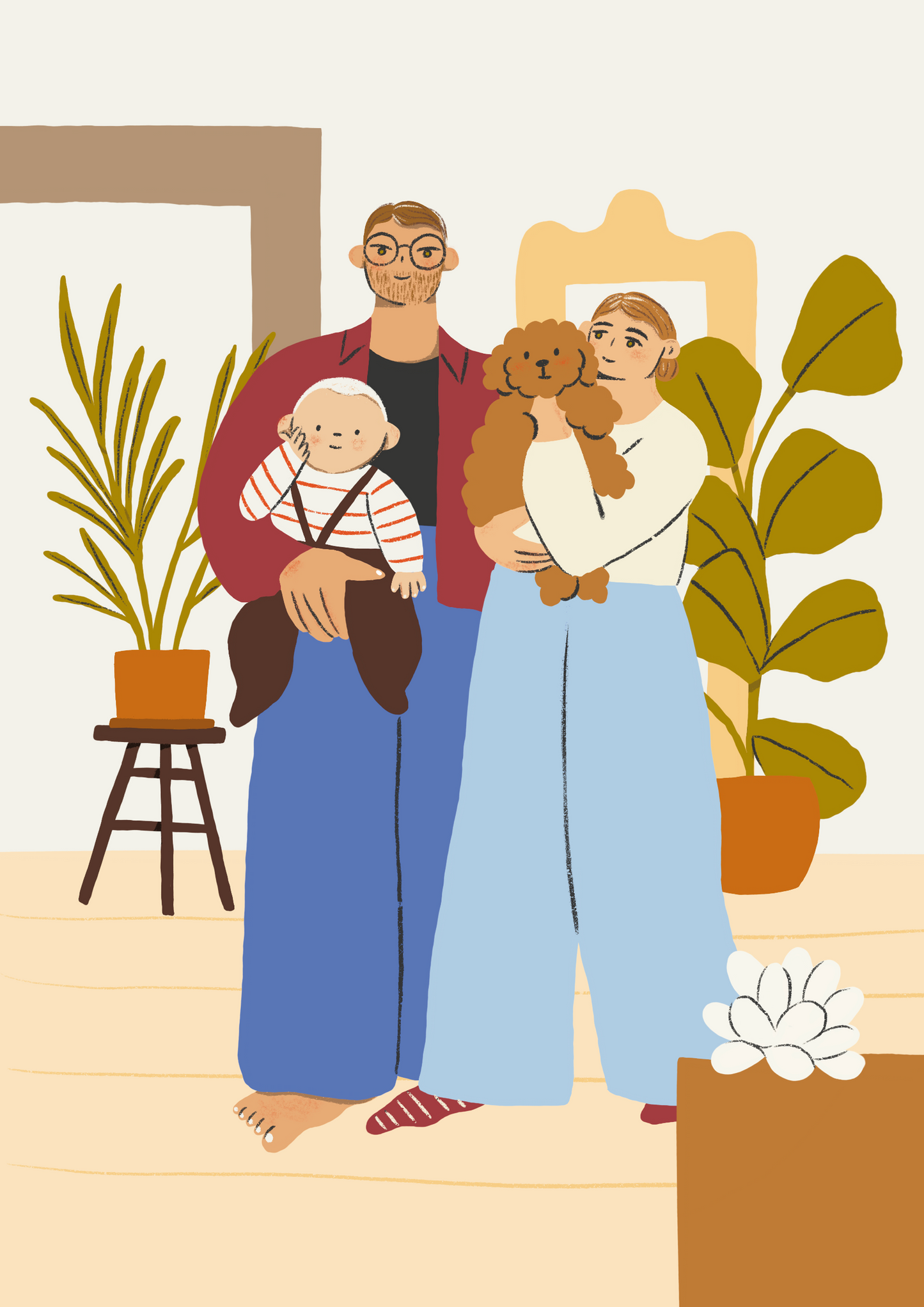 Personalised Family Portrait